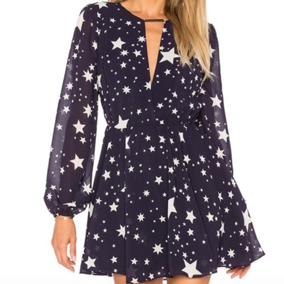 Lovers + Friends Dresses & Skirts - REVOLVE LANA DRESS (STAR PRINT)